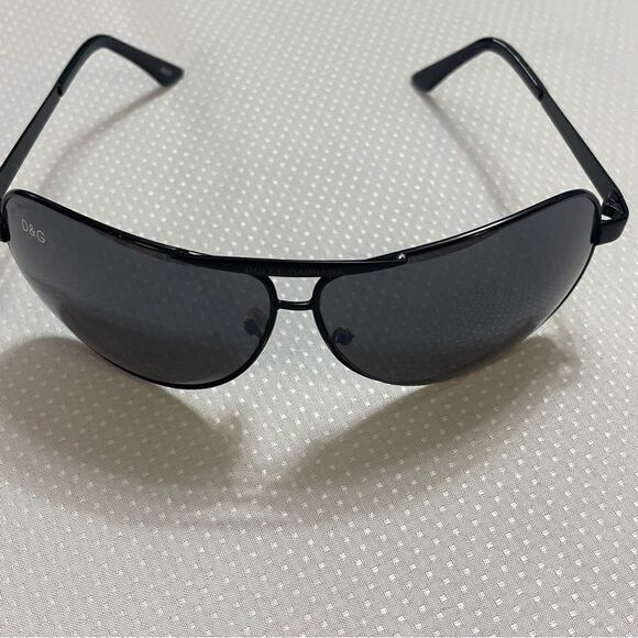 Dolce & Gabanna Black Frame Sunglasses - Picture 1 of 9